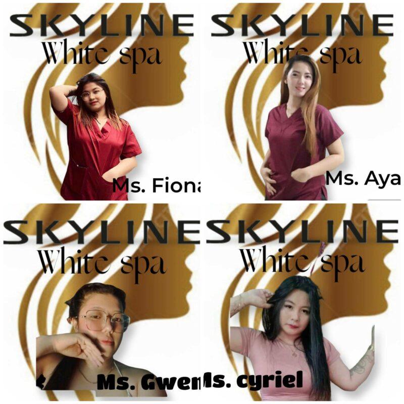 skyline white spa